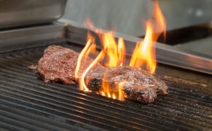Steaks on the grill - Castle Hill Supper Club - restaurant and banquet facility
