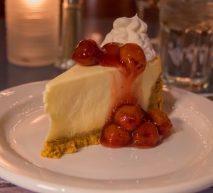 Cherry Cheese Cake - Castle Hill Supper Club - restaurant and banquet facility